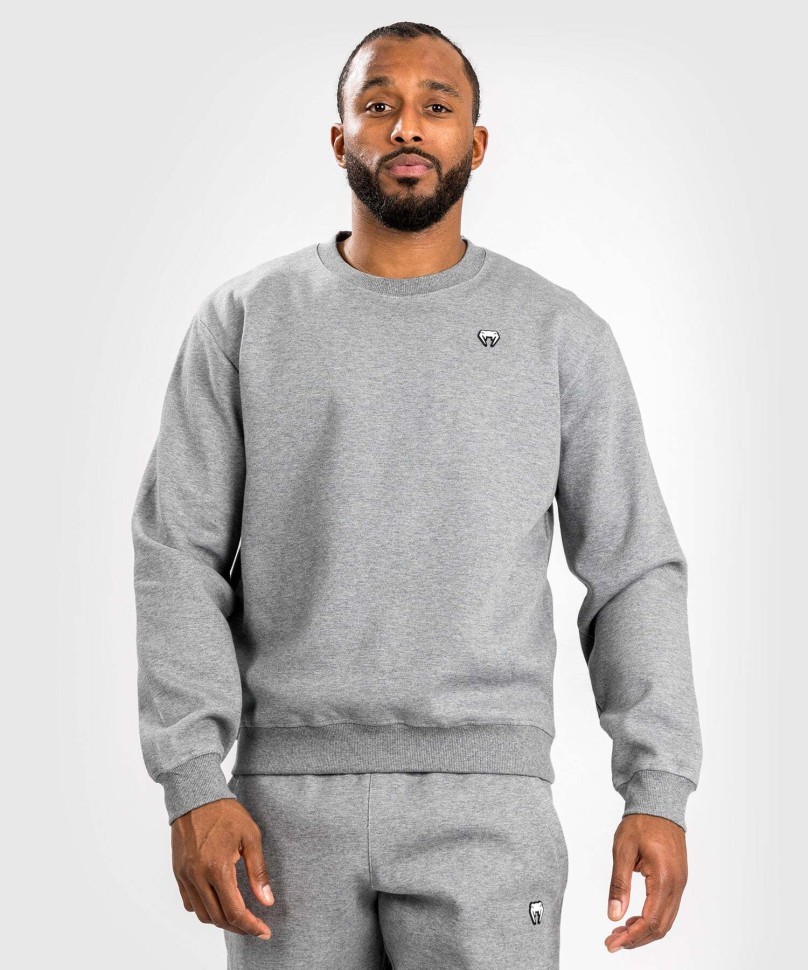 Толстовка Venum Silent Power Lite Sweatshirtight Heather Grey VEN05194-031 в Челябинске  в Челябинске 