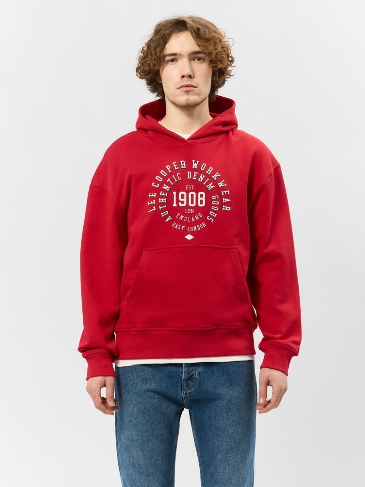 Толстовка Lee Cooper LC-HD-048MSS/RD в Челябинске  в Челябинске 