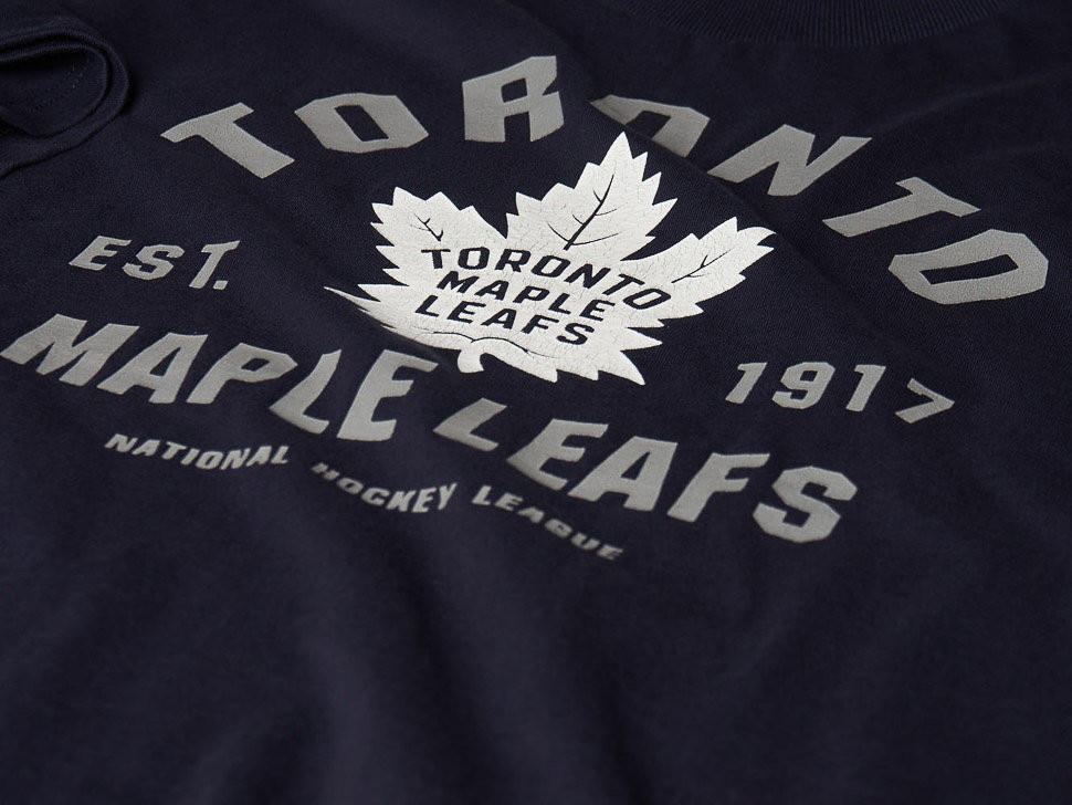 Футболка ATRIBUTIKA & CLUB Toronto Maple Leafs, син. 30710 в Челябинске 