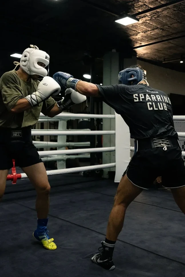 Футболка BoxRaw Sparring Club BXRW-SPCLT Olive в Челябинске  в Челябинске 