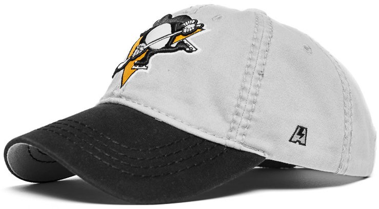 Бейсболка ATRIBUTIKA & CLUB Pittsburgh Penguins, серо-черн. 29056 в Челябинске  в Челябинске 