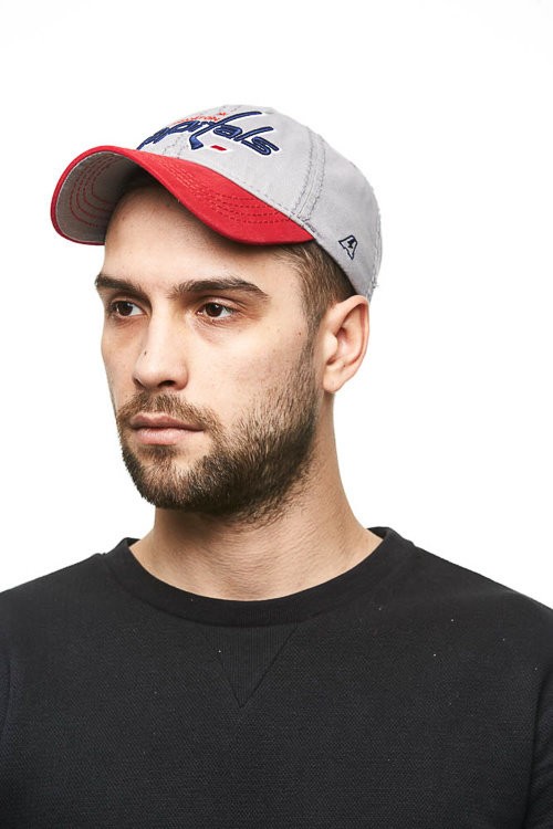 Бейсболка ATRIBUTIKA & CLUB Washington Capitals, серо-красн. 29058 в Челябинске  в Челябинске 