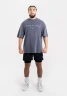 Футболка BoxRaw Poetry In Motion Oversized BXRW-U-PIMT Blue в Челябинске в Челябинске