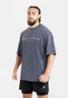 Футболка BoxRaw Poetry In Motion Oversized BXRW-U-PIMT Blue в Челябинске  в Челябинске 