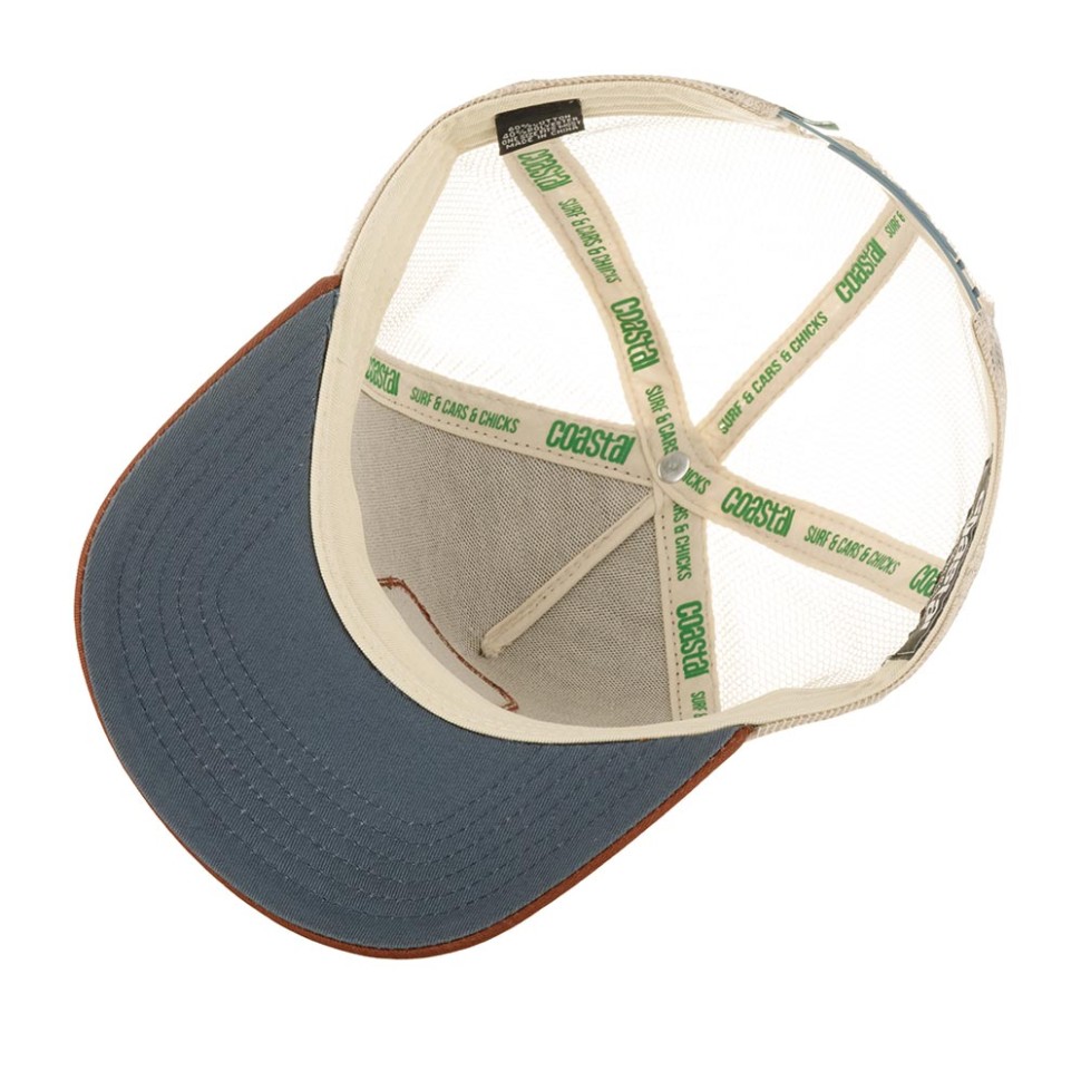 Бейсболка COASTAL HFT Headwear Supply (темно-синий бордовый) 50-151-53-00 в Челябинске в Челябинске