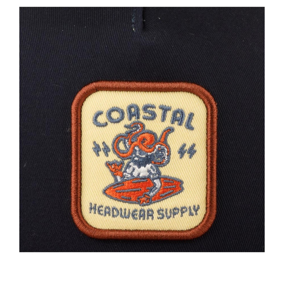 Бейсболка COASTAL HFT Headwear Supply (темно-синий бордовый) 50-151-53-00 в Челябинске в Челябинске