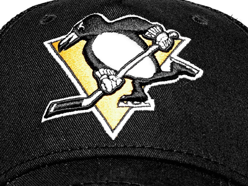 Бейсболка ATRIBUTIKA & CLUB Pittsburgh Penguins, черн. 28115 в Челябинске  в Челябинске 