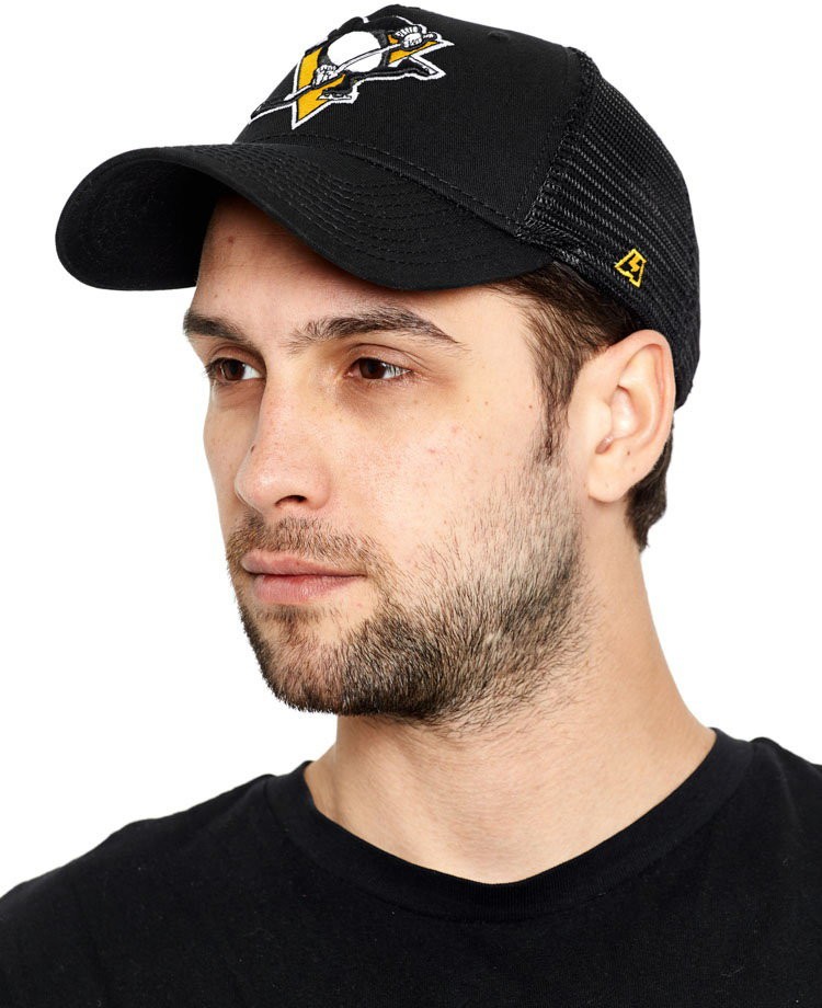 Бейсболка ATRIBUTIKA & CLUB Pittsburgh Penguins, черн. 28115 в Челябинске  в Челябинске 