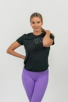 Футболка Nebbia 440 fit activewear black в Челябинске  в Челябинске 