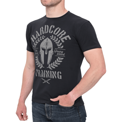 Футболка Hardcore Training Helmet Slate Gray hctshirt0482