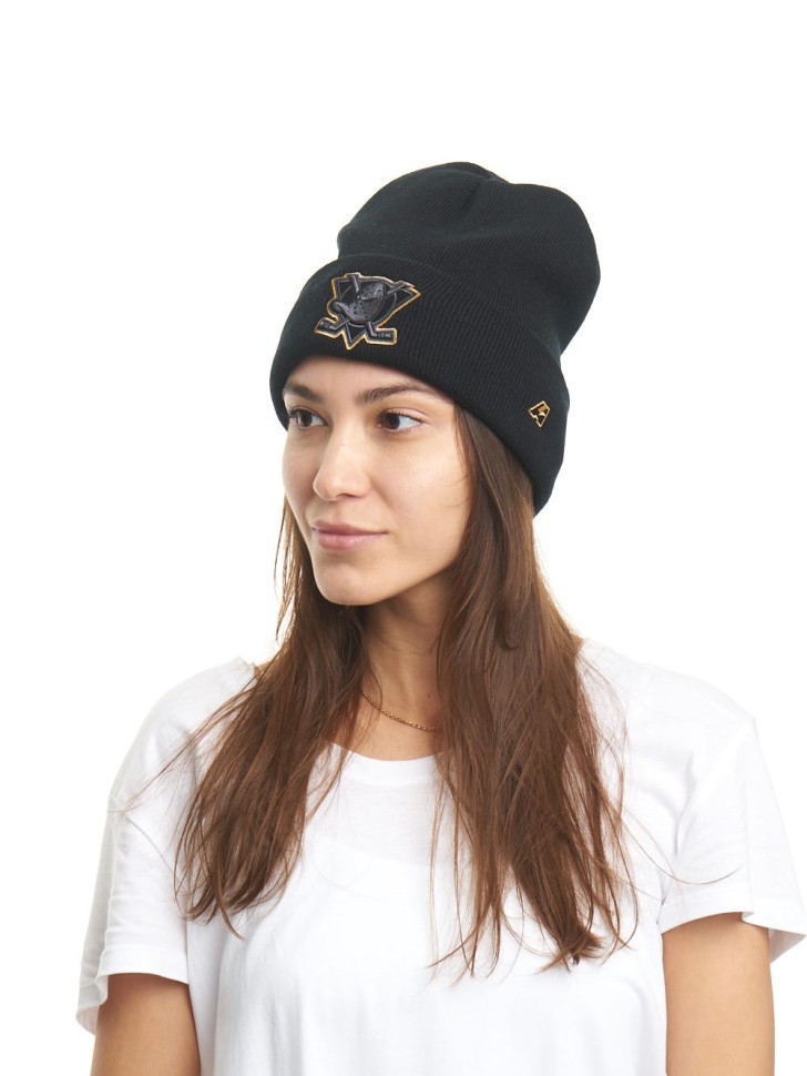 Шапка ATRIBUTIKA & CLUB Anaheim Ducks, черн. 59200 в Челябинске  в Челябинске 