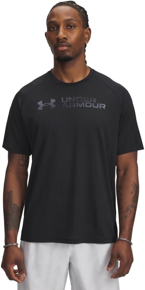 Футболка Under Armour UA Tech Reflective SS 6005116-001 в Челябинске  в Челябинске 