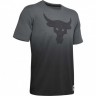 Футболка Under Armour PROJECT ROCK BULL GRAPHIC SS-GRY 1346099-012 в Челябинске  в Челябинске 