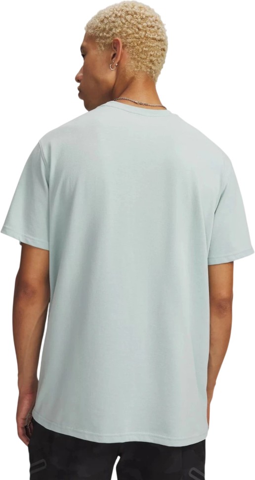 Футболка Under Armour UA HW ARMOUR LABEL SS 1382831-477 в Челябинске  в Челябинске 