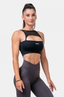 Топ NEBBIA Classic HERO Cut-Out Sports bra 579 Black в Челябинске  в Челябинске 