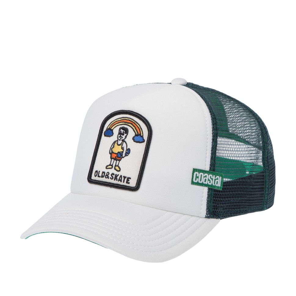 Бейсболка COASTAL HFT Old Skate (белый) (ONE) 50-260-17-00 в Челябинске в Челябинске