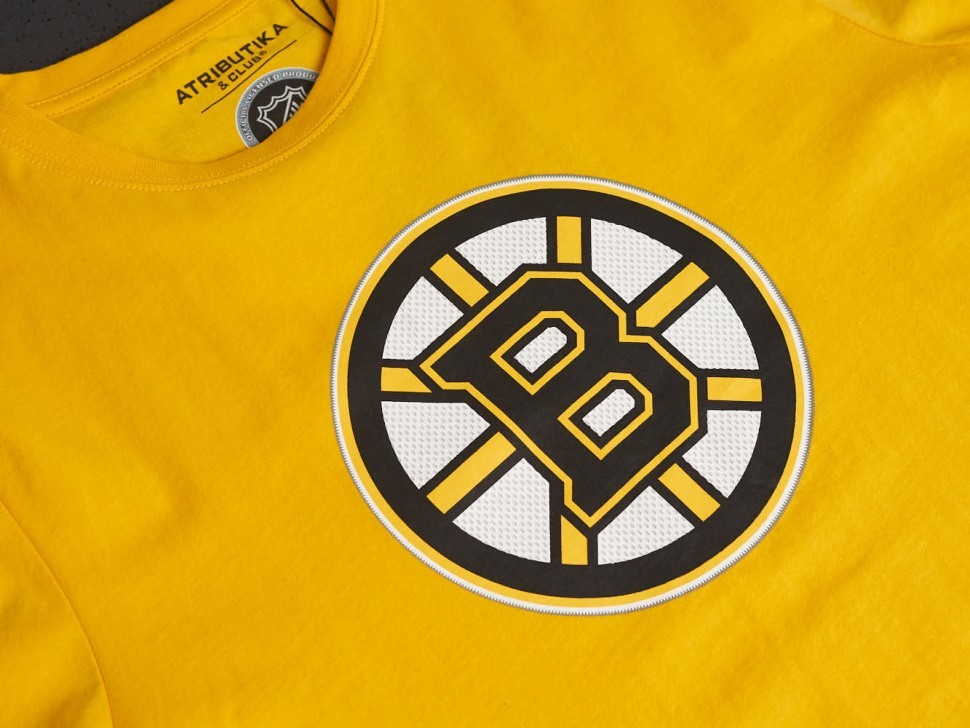 Футболка ATRIBUTIKA&CLUB Boston Bruins, желт. 31880 в Челябинске 