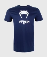 Футболка Venum Classic T-Shirt - Navy Blue VEN03526-018 в Челябинске  в Челябинске 