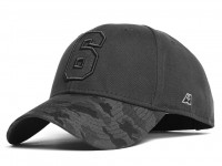 Бейсболка ATRIBUTIKA & CLUB №6, черн. 20688 в Челябинске  в Челябинске 