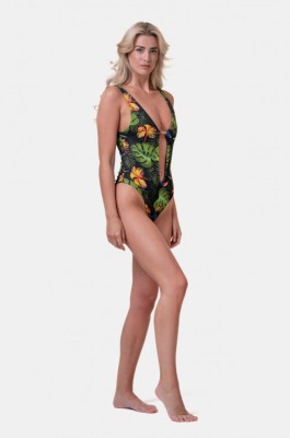 Купальник слитный Nebbia One-colour monokini 560 tr.green