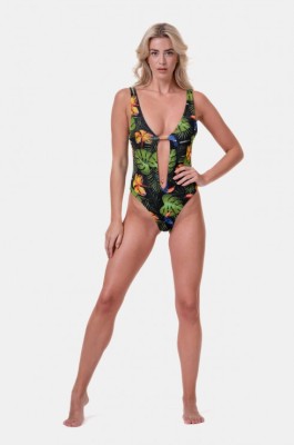 Купальник слитный Nebbia One-colour monokini 560 tr.green