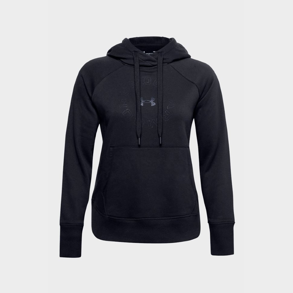 Толстовка Under Armour Rival Fleece Metallic Hoodie 1356323-001 в Челябинске  в Челябинске 