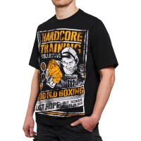 Футболка Hardcore Training Good Old Boxing Black Oversized Fit hctshirt0409 в Челябинске  в Челябинске 