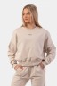 Джемпер Nebbia 420 Loose Fit Sweatshirt “Feeling Good” Cream в Челябинске 