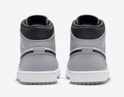 Кеды Nike AIR JORDAN 1 MID &quot;LIGHT SMOKER GREY&quot; 554724-078