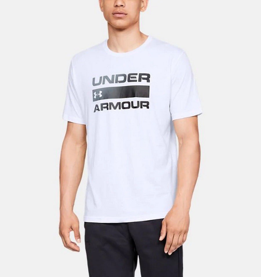 Футболка Under Armour Team Issue Wordmark Graphic Charged Cotton ® SS 1329582-100 в Челябинске  в Челябинске 