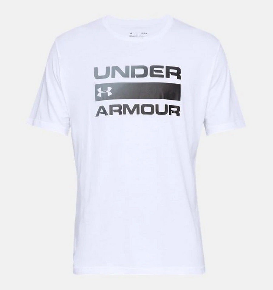 Футболка Under Armour Team Issue Wordmark Graphic Charged Cotton ® SS 1329582-100 в Челябинске  в Челябинске 
