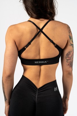 Топ Nebbia Medium-Support Sports Bra TOTALLY SEAMLESS 305 Black