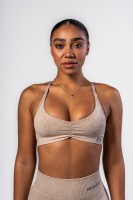Топ Nebbia Medium-Support Sports Bra TOTALLY SEAMLESS 305 Cream в Челябинске в Челябинске