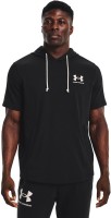 Толстовка Under Armour с коротким рукавом UA Rival Terry LC SS HD 1370396-001 в Челябинске в Челябинске