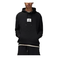 Толстовка Nike Jordan Drawstring Knit Hoodie Men's Black DQ7339-010 в Челябинске  в Челябинске 