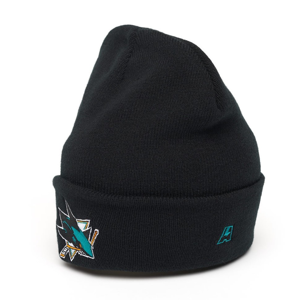 Шапка ATRIBUTIKA & CLUB San Jose Sharks, черн. 59033 в Челябинске  в Челябинске 