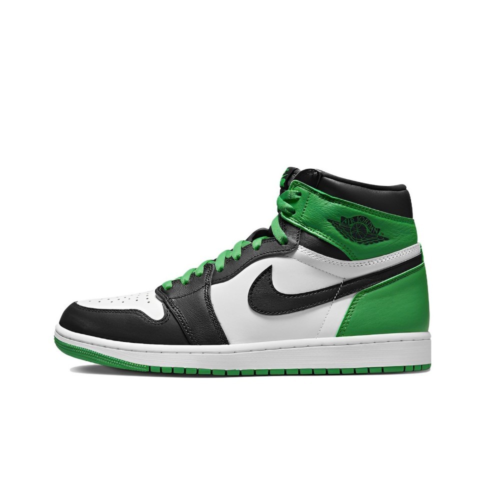Кроссовки Nike NIKE AIR JORDAN 1 RETEO HIGH OG  BLACK AND LUCKY GREEN  DZ5485-031 в Челябинске  в Челябинске 