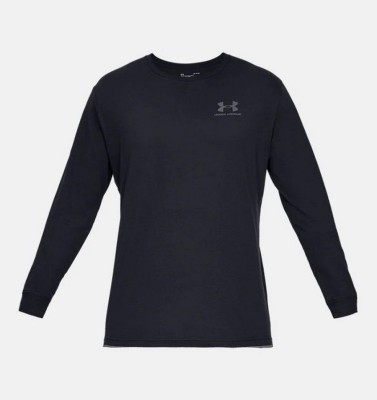 Футболка Under Armour с длинным рукавом SPORTSTYLE LEFT CHEST LS 1329585-001