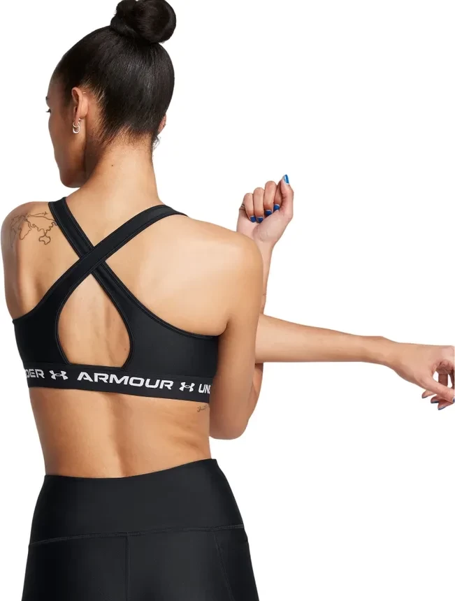 Бра Under Armour Crossback Mid Bra 1361034-006 в Челябинске  в Челябинске 