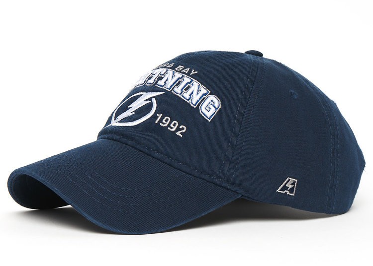Бейсболка ATRIBUTIKA & CLUB Tampa Bay Lightning, син. 31017 в Челябинске  в Челябинске 
