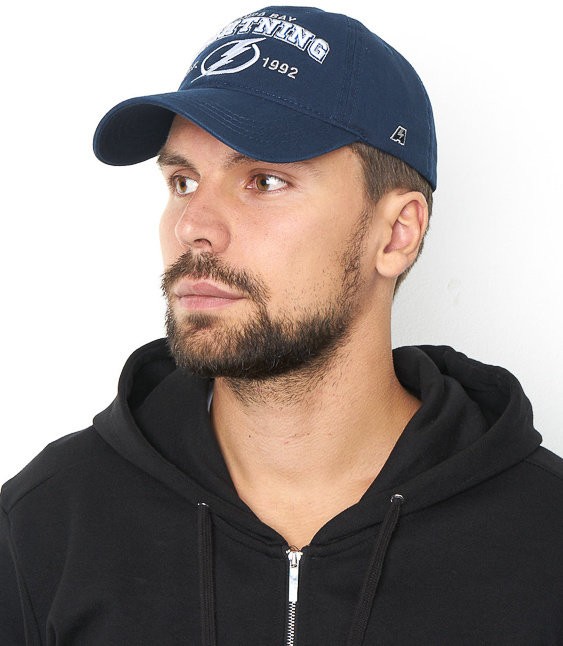 Бейсболка ATRIBUTIKA & CLUB Tampa Bay Lightning, син. 31017 в Челябинске  в Челябинске 