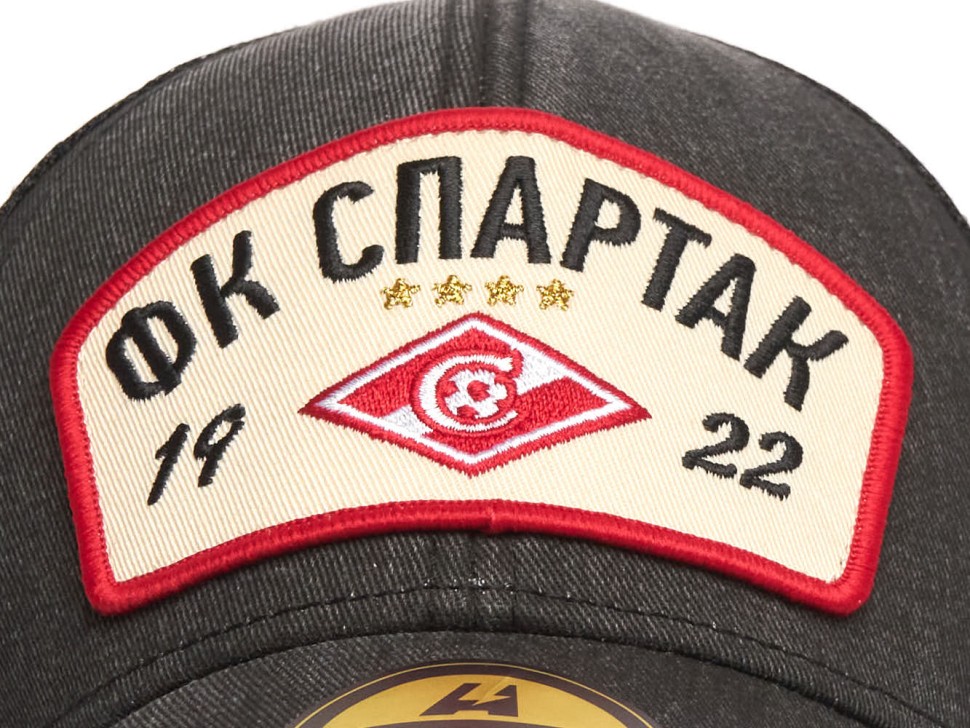 Бейсболка ATRIBUTIKA & CLUB ФК Спартак, черн. 120382 в Челябинске  в Челябинске 