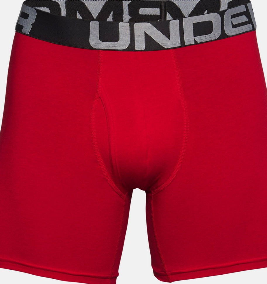 Трусы Under Armour UA Charged Cotton 6in 3 Pack 1363617-600 в Челябинске  в Челябинске 
