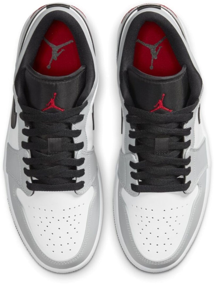Кроссовки Nike air jordan 1 low  Light smoke grey 553558-030 в Челябинске  в Челябинске 