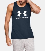 Майка Under Armour SPORTSTYLE LOGO TANK 1329589-409 в Челябинске  в Челябинске 