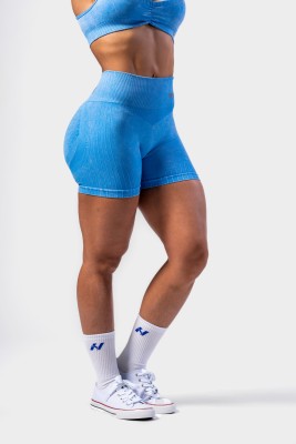 Шорты Nebbia High Waisted Push-Up Shorts TOTALLY SEAMLESS 304 Blue