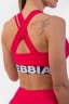 Топ NEBBIA Medium Impact Cross Back Sports Bra 410 Pink в Челябинске 