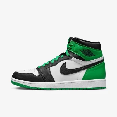 Кроссовки Nike AIR JORDAN 1 RETEO HIGH OG  BLACK AND LUCKY GREEN DZ5485-031