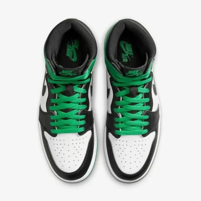 Кроссовки Nike AIR JORDAN 1 RETEO HIGH OG  BLACK AND LUCKY GREEN DZ5485-031