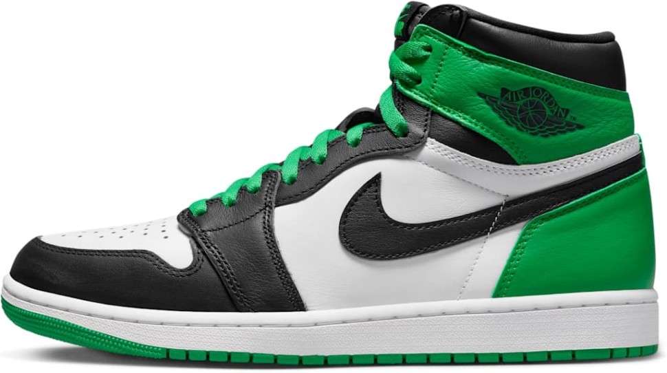 Кроссовки Nike AIR JORDAN 1 RETEO HIGH OG  BLACK AND LUCKY GREEN DZ5485-031